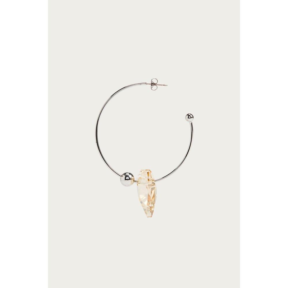 NEW JUSTINE CLENQUET daisy earring in silver